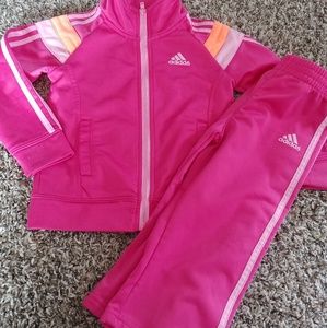 Adidas girls jogger suit